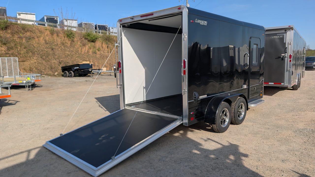 New 2026 Legend 7x14 Legend Deluxe Cargo Trailer w/ Ramp Door (FINISHED INSIDE!!!)