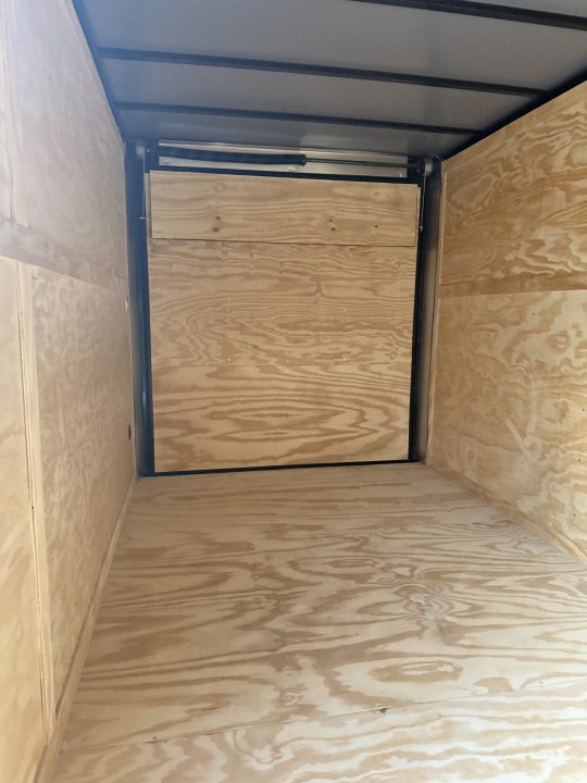 New 7X16TA Black Standard Trailer