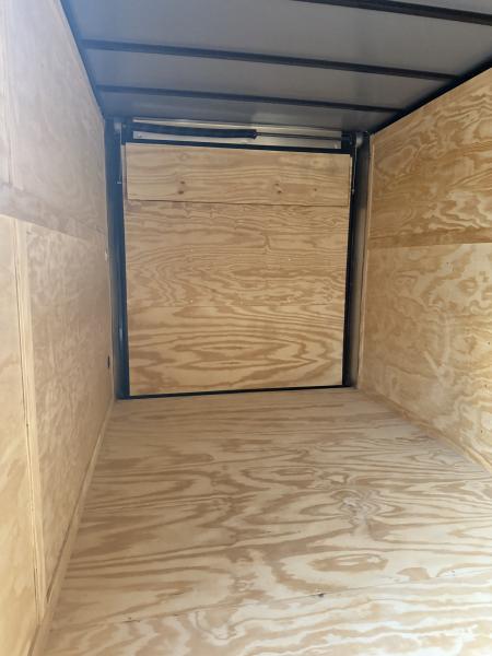 New 7X16TA Black Standard Trailer