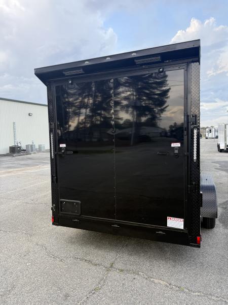 New 7X16TA Black Standard Trailer