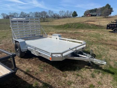 Used 2025 Black Rhino 81X12 LOW PRO 5K Utility Trailer
