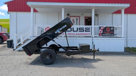 New 2026 BWise 5x8 Lo Pro Dump Trailer w/ 2" Coupler