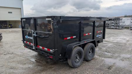 New 2026 BWise 6'9" x 12 Lo Pro Equipment Dump w/ 44" High Fixed Sides