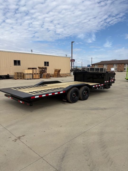 New 2026 Midsota 23ft tilt bed dump trailer 17,600 GVWR