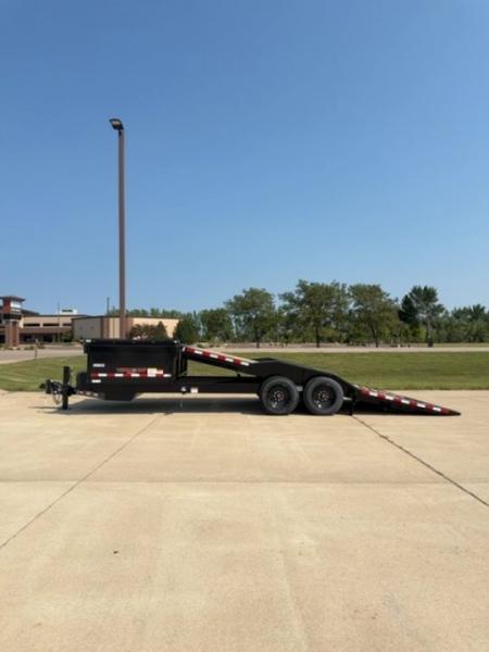 New 2026 Midsota 23ft tilt bed dump trailer 17,600 GVWR