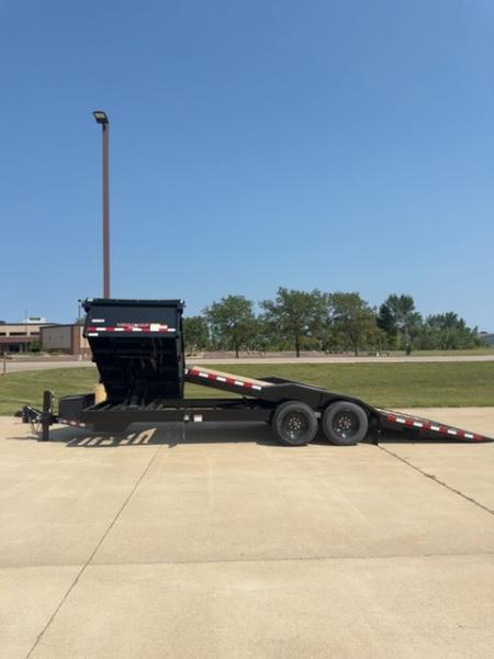 New 2026 Midsota 23ft tilt bed dump trailer 17,600 GVWR