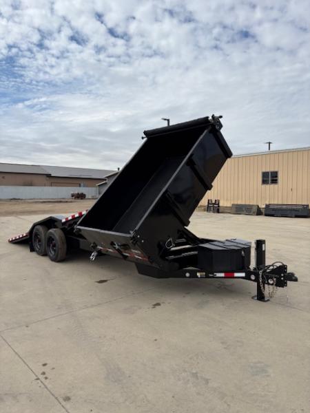 New 2026 Midsota 23ft tilt bed dump trailer 17,600 GVWR