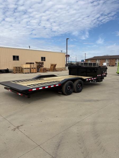 New 2026 Midsota 23ft tilt bed dump trailer 17,600 GVWR