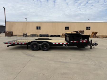 New 2026 Midsota 23ft tilt bed dump trailer 17,600 GVWR