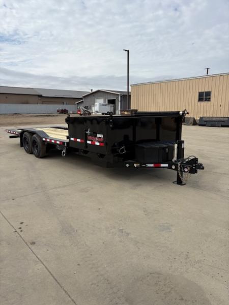 New 2026 Midsota 23ft tilt bed dump trailer 17,600 GVWR