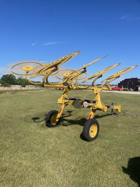 New 2026 Vermeer VR820 8 Wheel Rake Hay Rakes