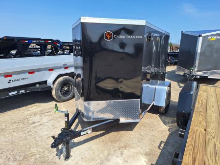 New 2026 Cross Trailers 5x8 Cargo / Enclosed Trailer W/ Side Door
