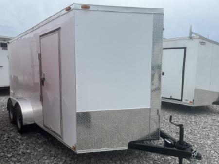 New 2026 Triple R 7X14 ENCLOSED CARGO TRAILER W/ REAR DOUBLE DOORS