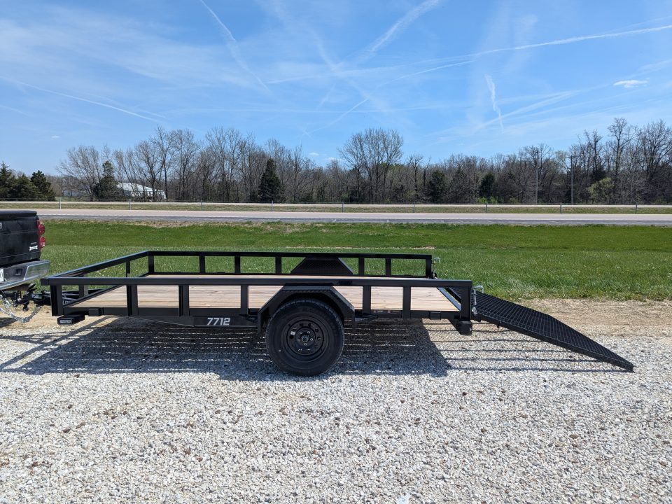 New 2026 Doolittle Trailers 77x12 Utility Trailer