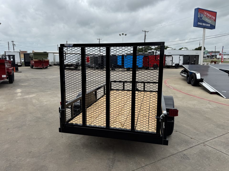 New 2026 Top Hat DJX-10X60 Utility Trailer