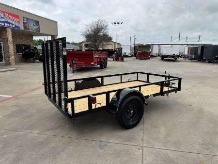 New 2026 Top Hat DJX-10X60 Utility Trailer