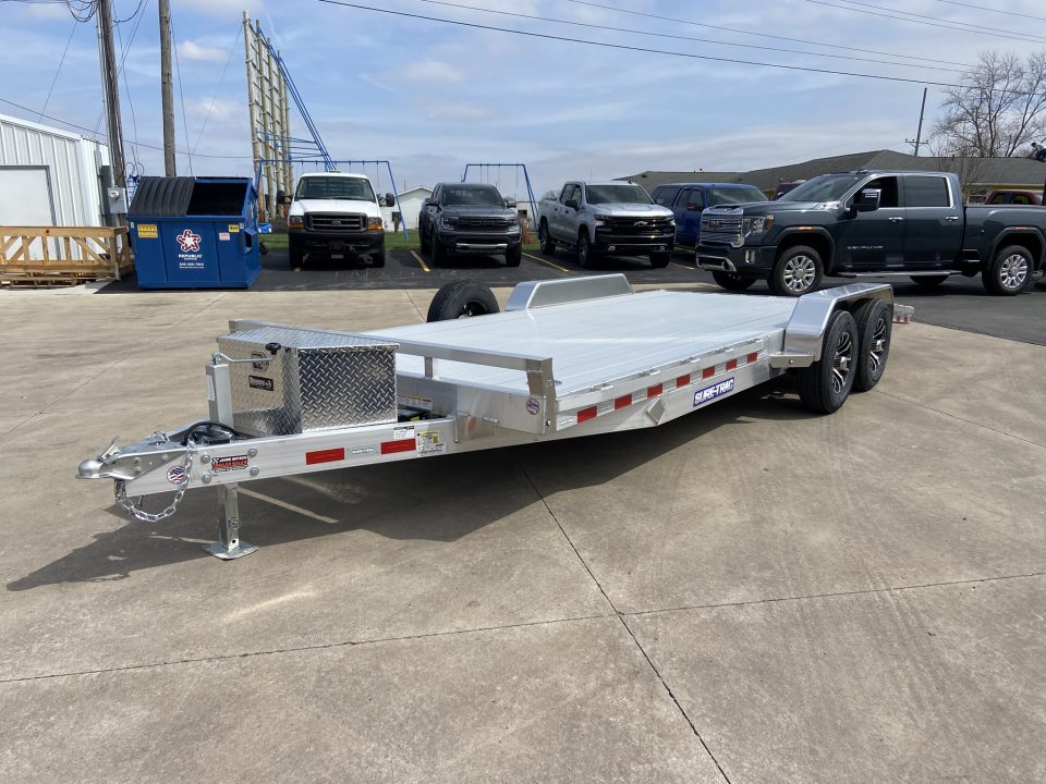 New Sure-Trac 7X20 C-CHAN ALUM Utility Trailer