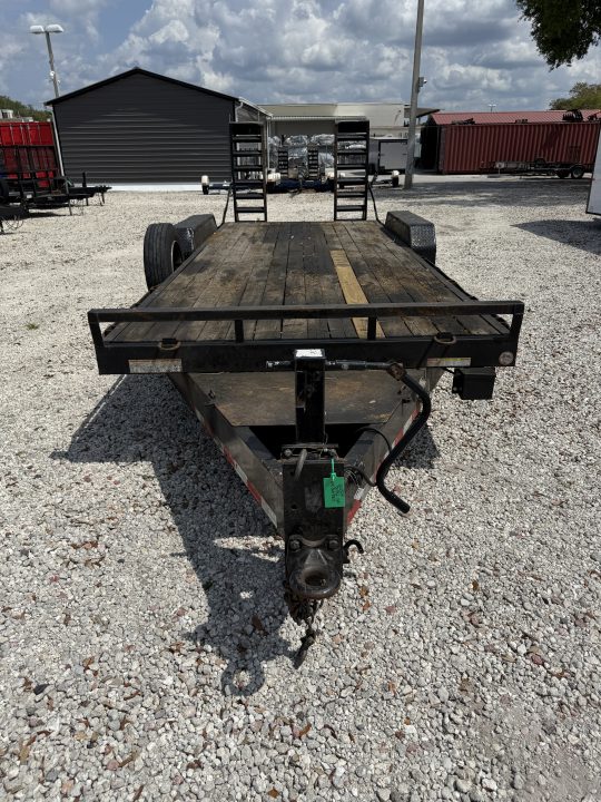 Used 2021 Sure-Trac 7x18+2 16K Equipment Trailer