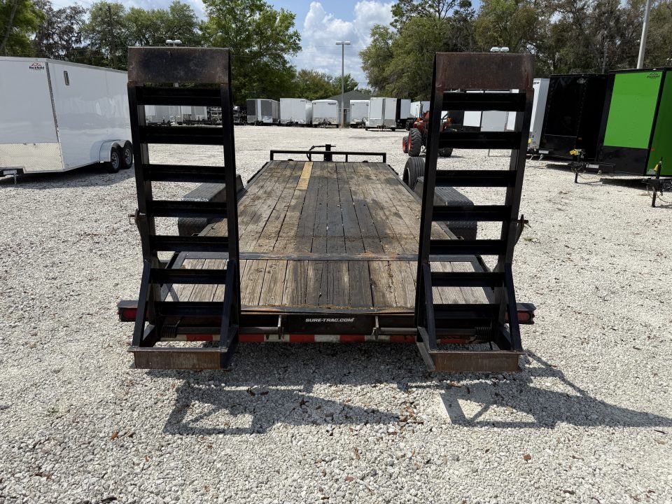 Used 2021 Sure-Trac 7x18+2 16K Equipment Trailer