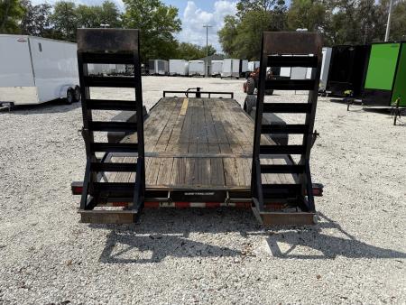 Used 2021 Sure-Trac 7x18+2 16K Equipment Trailer