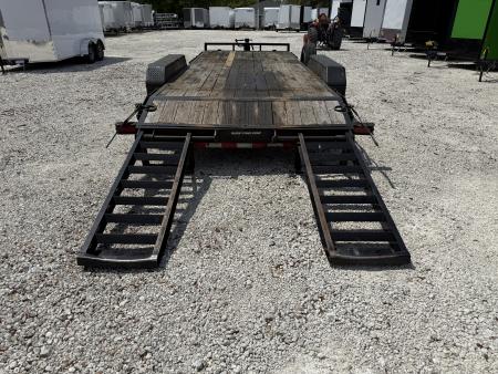 Used 2021 Sure-Trac 7x18+2 16K Equipment Trailer