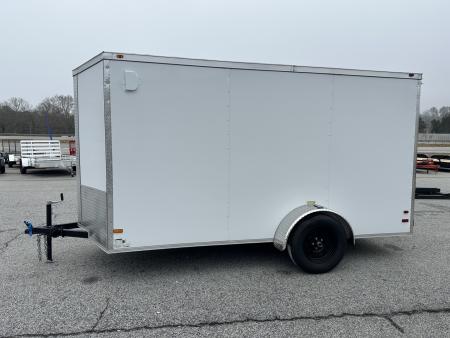 New 2026 6X12 SINGLE AXLE ENCLOSED TRAILER