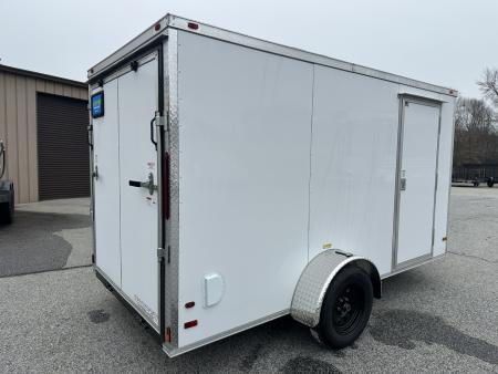 New 2026 6X12 SINGLE AXLE ENCLOSED TRAILER