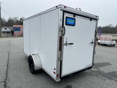 New 2026 6X12 SINGLE AXLE ENCLOSED TRAILER