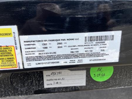 New Sure-Trac 4.5X8 UTILITY DUMP 3K