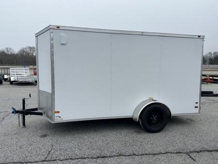 New 2026 6X12 SINGLE AXLE ENCLOSED TRAILER