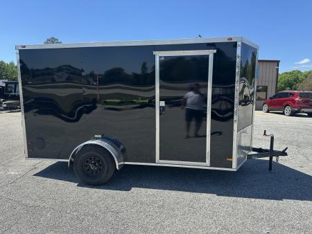 New 2026 6X12 SINGLE AXLE ENCLOSED TRAILER
