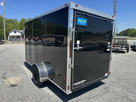 New 2026 6X12 SINGLE AXLE ENCLOSED TRAILER