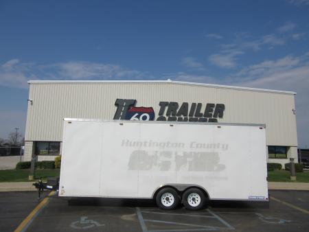 Used 2013 Sure-Trac 8.5 x 22 STWCH10222TA-100 Car / Racing Trailer 10K / 12-inch Additional Height