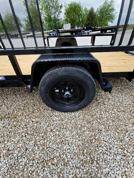 New 2026 Sure-Trac 7 x 12 3K Utility Trailer w/ Curbside Gate