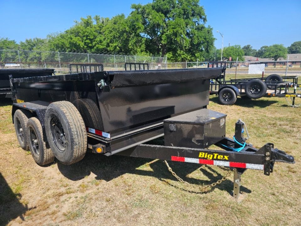 New 2026 Big Tex Trailers 10LX-12C2A-BK Dump Trailer