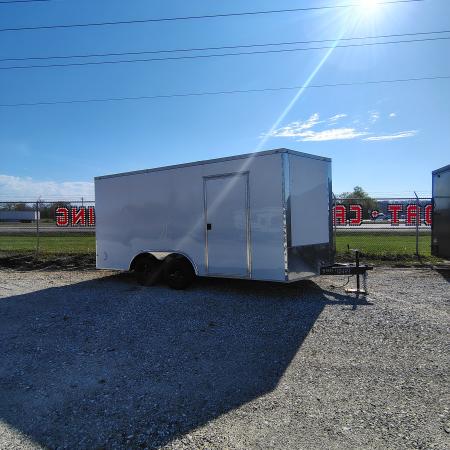 New 2026 Maximum Cargo Trailers 8.5x16 TA, 7'3  interior height, 35k axle, .080 polycore Cargo / Enclosed Trailer