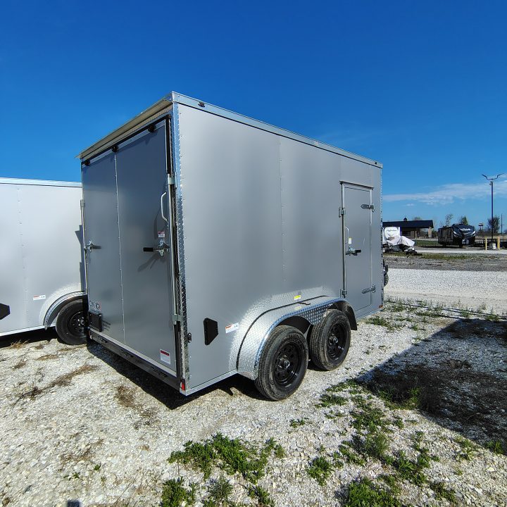 New 2026 Cynergy 2 7x12 TA, 7' interior height, .080 Polycore , 35k axles Cargo / Enclosed Trailer