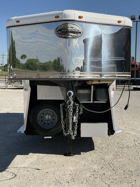 Used 2003 Sundowner 2 Horse Gooseneck Living Quarters Horse Trailer