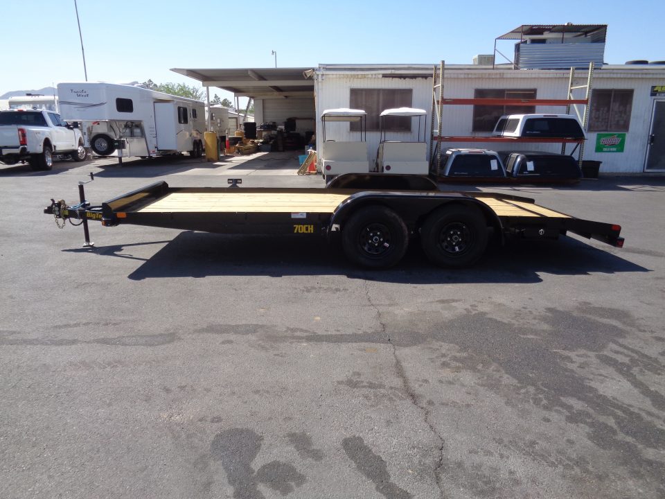 New 2026 Big Tex Trailer * 70CH-18 DT * 18Ft Tandem Axle 7k Dove Tail Car Hauler