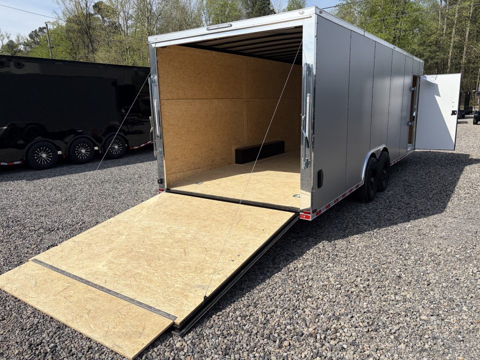 New 2026 Spartan Cargo 8.5x24 Enclosed Trailer, PolyCor, BIG PKG, 12" On Center Frame, 14K GVWR, 60" Triple Tube Tongue, 7' Interior, Heavy Duty Rear Ramp Door