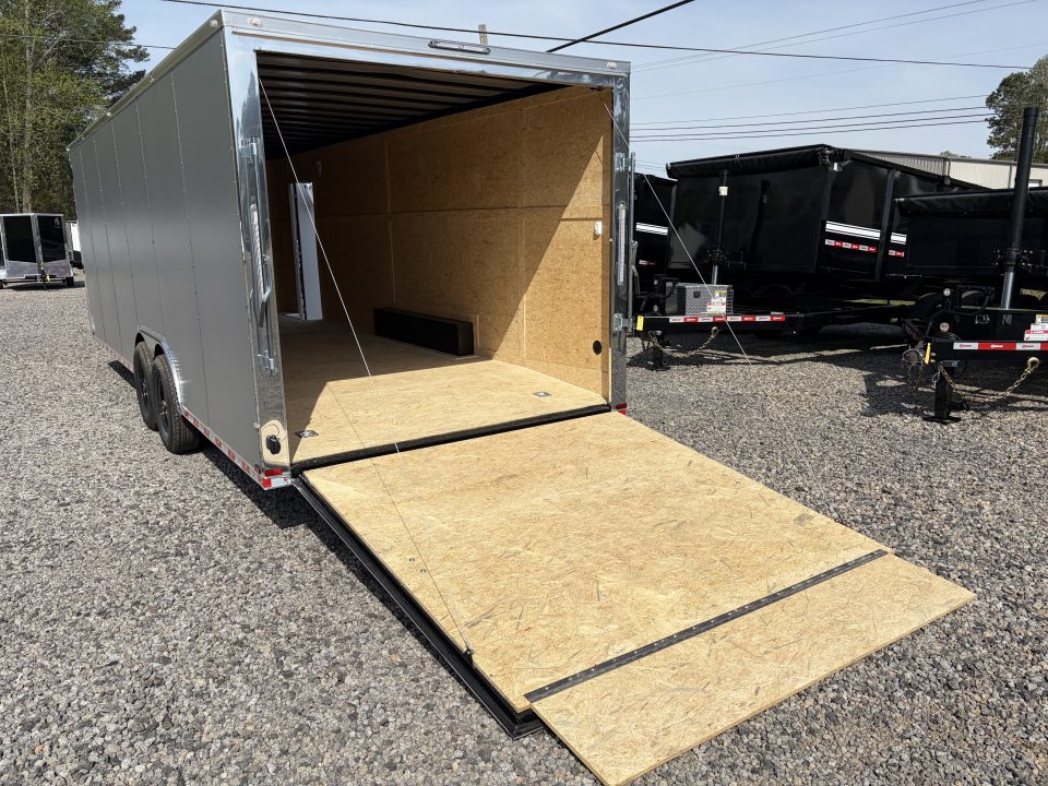 New 2026 Spartan Cargo 8.5x24 Enclosed Trailer, PolyCor, BIG PKG, 12" On Center Frame, 14K GVWR, 60" Triple Tube Tongue, 7' Interior, Heavy Duty Rear Ramp Door