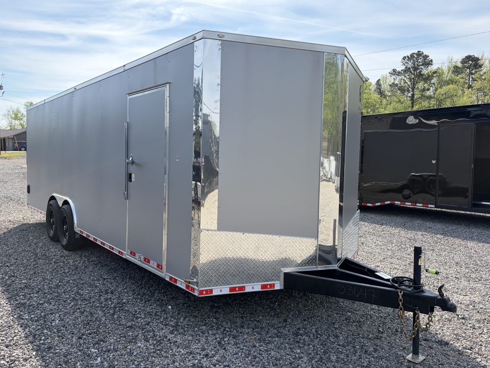 New 2026 Spartan Cargo 8.5x24 Enclosed Trailer, PolyCor, BIG PKG, 12" On Center Frame, 14K GVWR, 60" Triple Tube Tongue, 7' Interior, Heavy Duty Rear Ramp Door