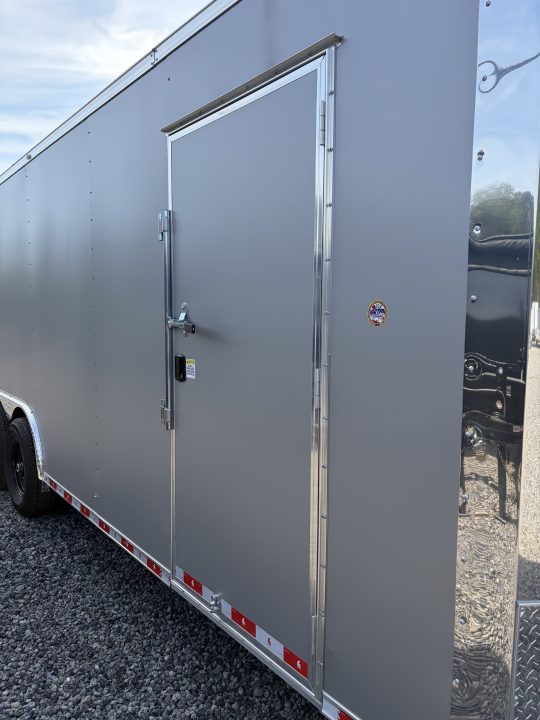 New 2026 Spartan Cargo 8.5x24 Enclosed Trailer, PolyCor, BIG PKG, 12" On Center Frame, 14K GVWR, 60" Triple Tube Tongue, 7' Interior, Heavy Duty Rear Ramp Door