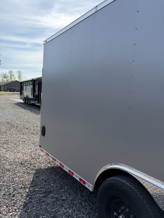 New 2026 Spartan Cargo 8.5x24 Enclosed Trailer, PolyCor, BIG PKG, 12" On Center Frame, 14K GVWR, 60" Triple Tube Tongue, 7' Interior, Heavy Duty Rear Ramp Door