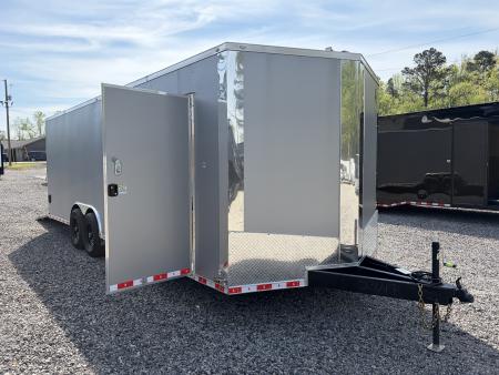 New 2026 Spartan Cargo 8.5x24 Enclosed Trailer, PolyCor, BIG PKG, 12" On Center Frame, 14K GVWR, 60" Triple Tube Tongue, 7' Interior, Heavy Duty Rear Ramp Door