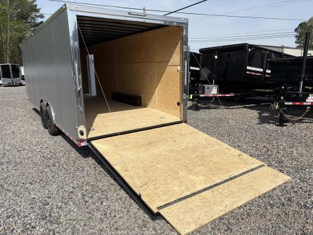 New 2026 Spartan Cargo 8.5x24 Enclosed Trailer, PolyCor, BIG PKG, 12" On Center Frame, 14K GVWR, 60" Triple Tube Tongue, 7' Interior, Heavy Duty Rear Ramp Door