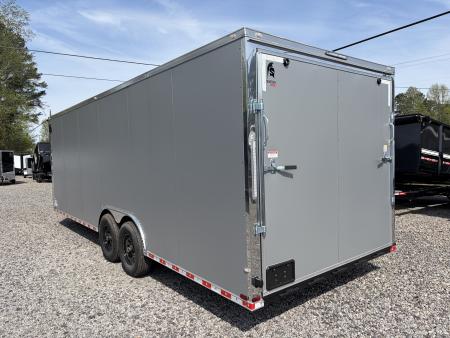 New 2026 Spartan Cargo 8.5x24 Enclosed Trailer, PolyCor, BIG PKG, 12" On Center Frame, 14K GVWR, 60" Triple Tube Tongue, 7' Interior, Heavy Duty Rear Ramp Door