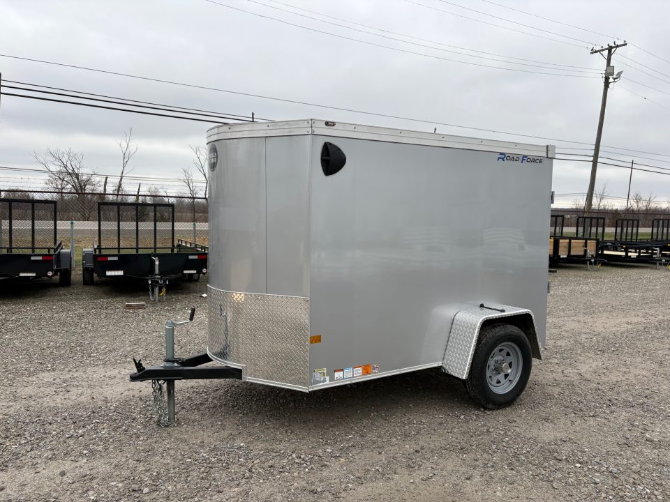 New 2026 Wells Cargo 5x8 3K Road Force Enclosed Trailer