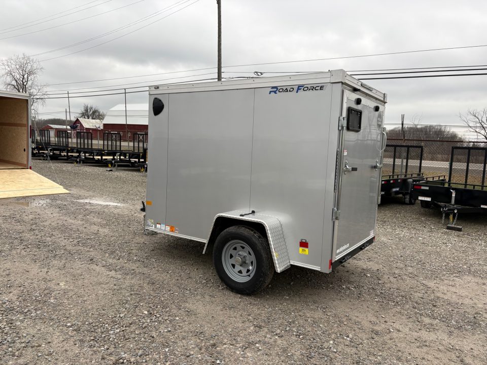 New 2026 Wells Cargo 5x8 3K Road Force Enclosed Trailer
