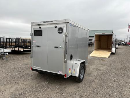 New 2026 Wells Cargo 5x8 3K Road Force Enclosed Trailer